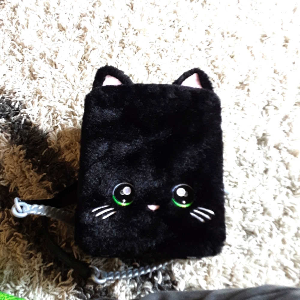 Na Na Na Surprise black cat doll carrying case backpack